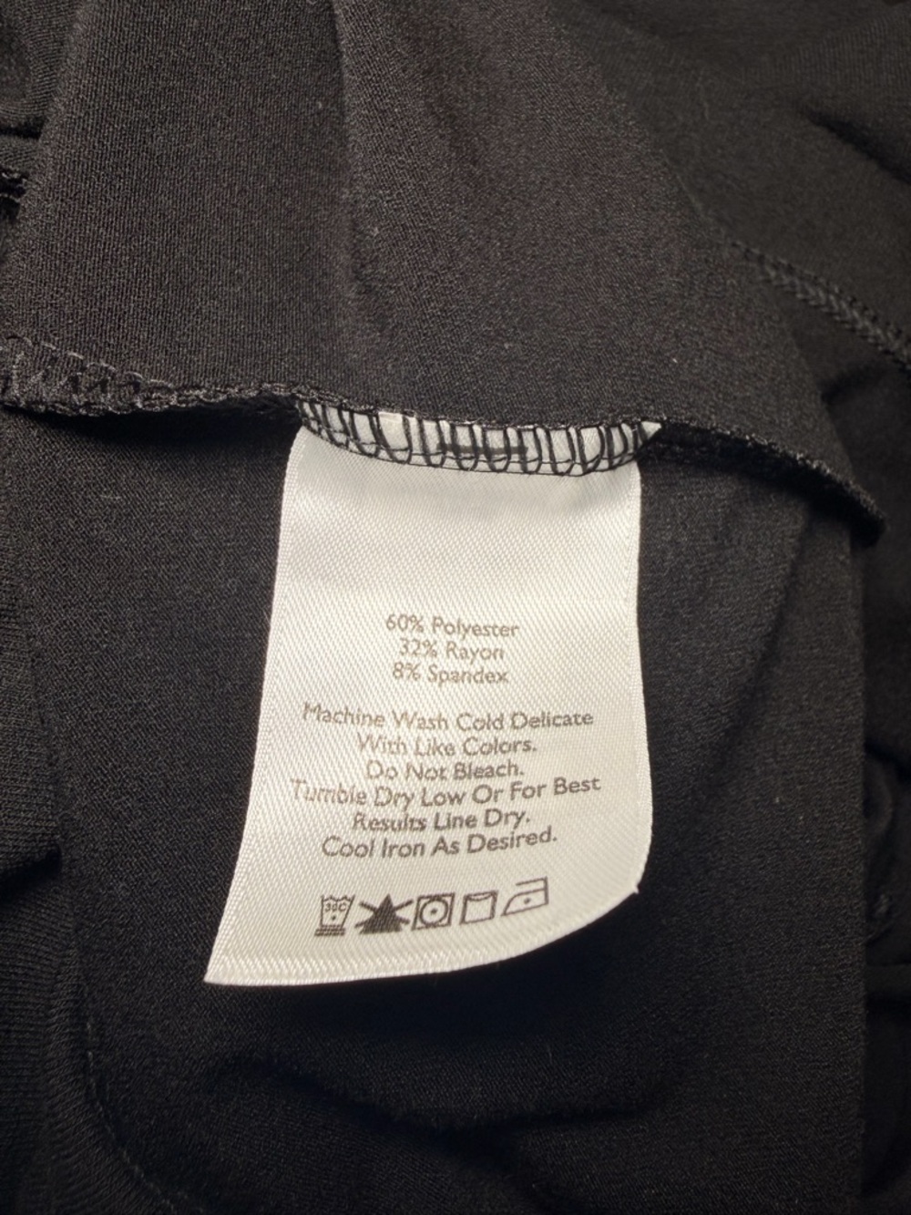Eddie Bauer Travex Aster Knot Dress M Black Active Travel UPF50 Outdoor Hiking - Picture 9 of 9